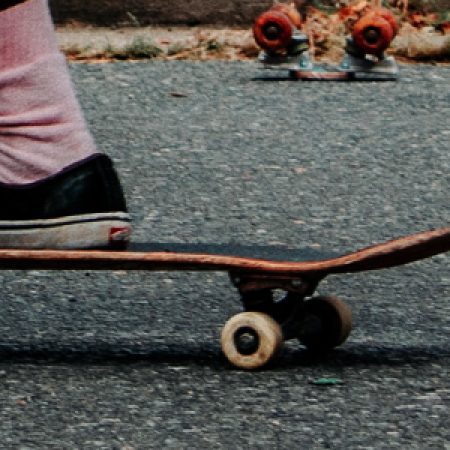 El wheelbase real de un skate